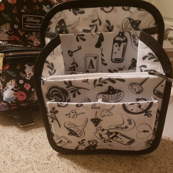 Loungefly Handbags - Alice In Wonderland Backpack Organizer